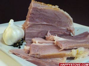 Baked Ham with Herbs - By happystove.com