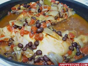 Spicy Chicken in Black Beans Sauce