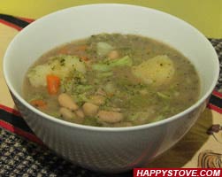 Homemade BPB Soup - By HappyStove.com