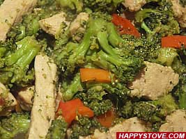 Stir Fry Broccoli Pork - By happystove.com